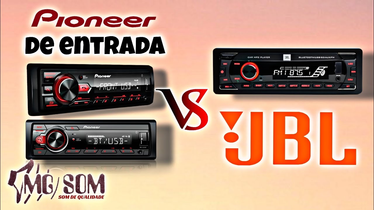 SOM PIONEER DE ENTRADA X JBL