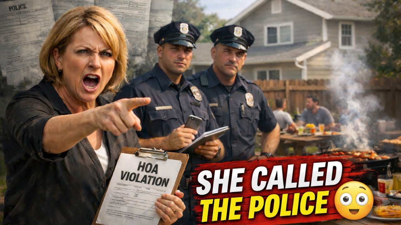 Karen Called the Police on My Backyard BBQ — She Regretted It Instantly
