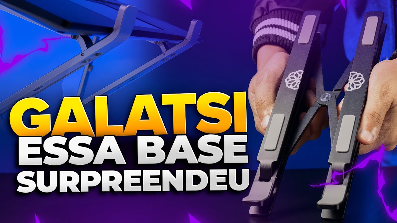 Transforme Sua Estação de Trabalho com a Base de Alumínio Zinnia Galatsi