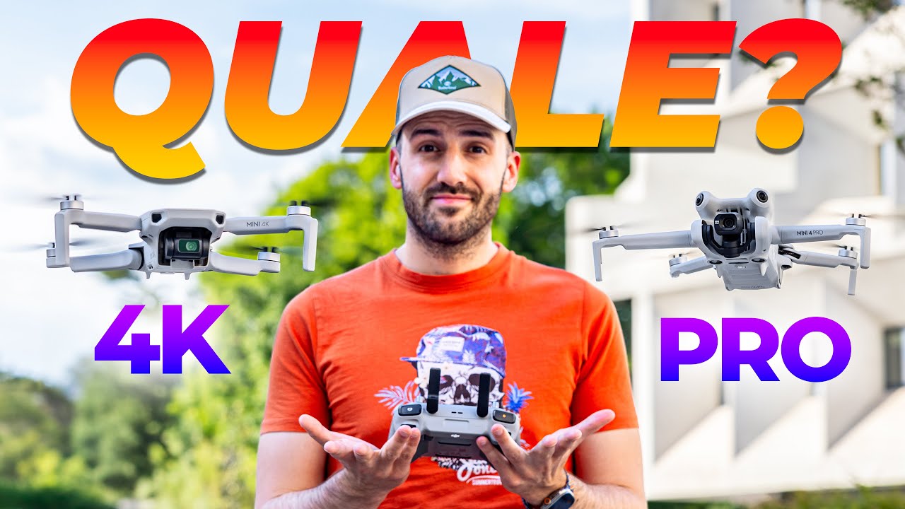 DJI Mini 4 Pro vs DJI Mini 4K: 500€ di Differenza – Vale la Pena?