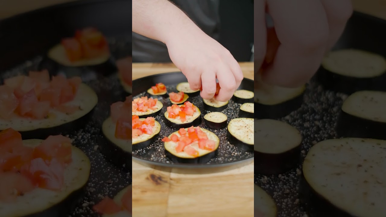 Pieczone bakłażany: rewolucja w przepisach z tymi 2 składnikami🍆🚀