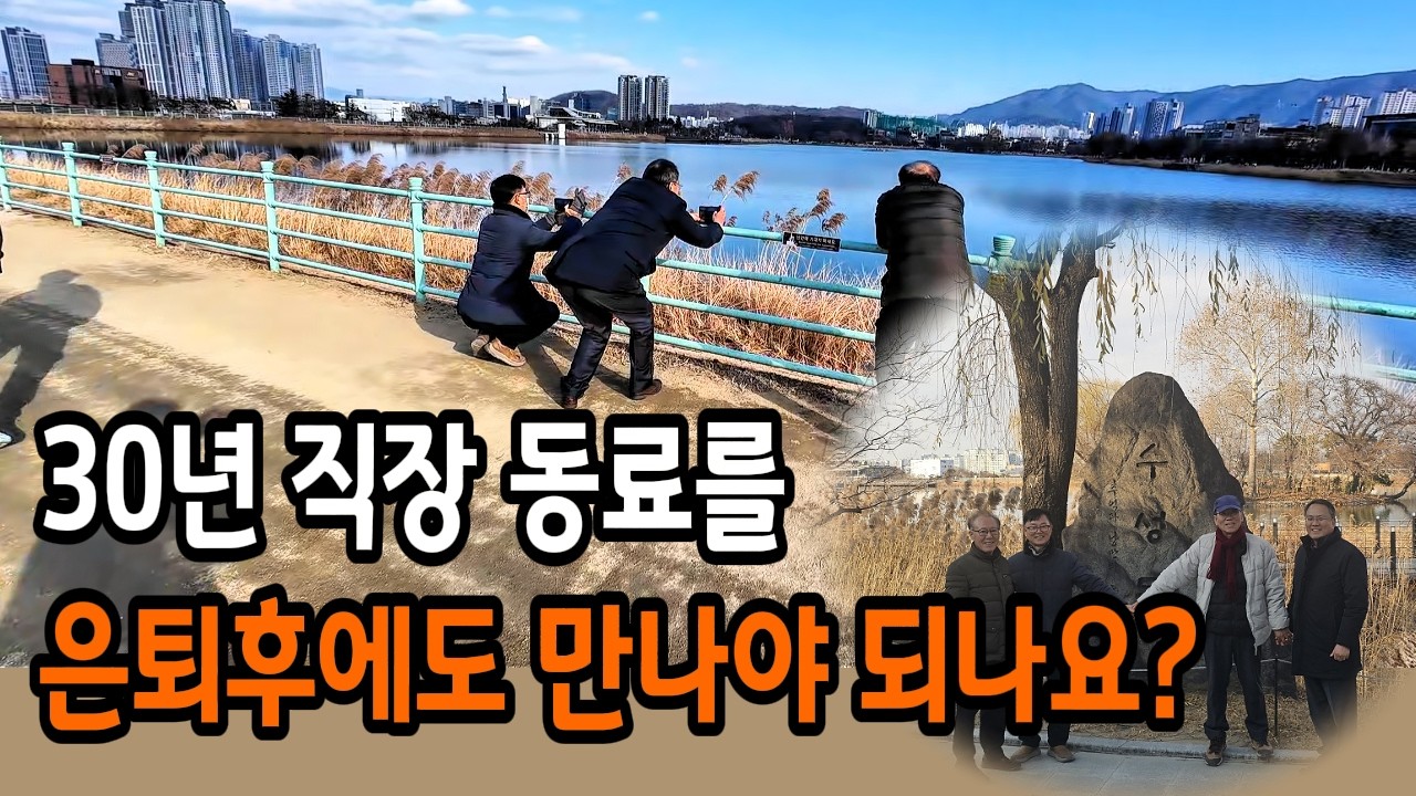 퇴직 후 다시 만난 옛 직장 동료들｜밥 한 끼와 대구 수성못 산책이 이럴 줄이야 #인생2막 #퇴직후일상 #수성못 #중년브이로그