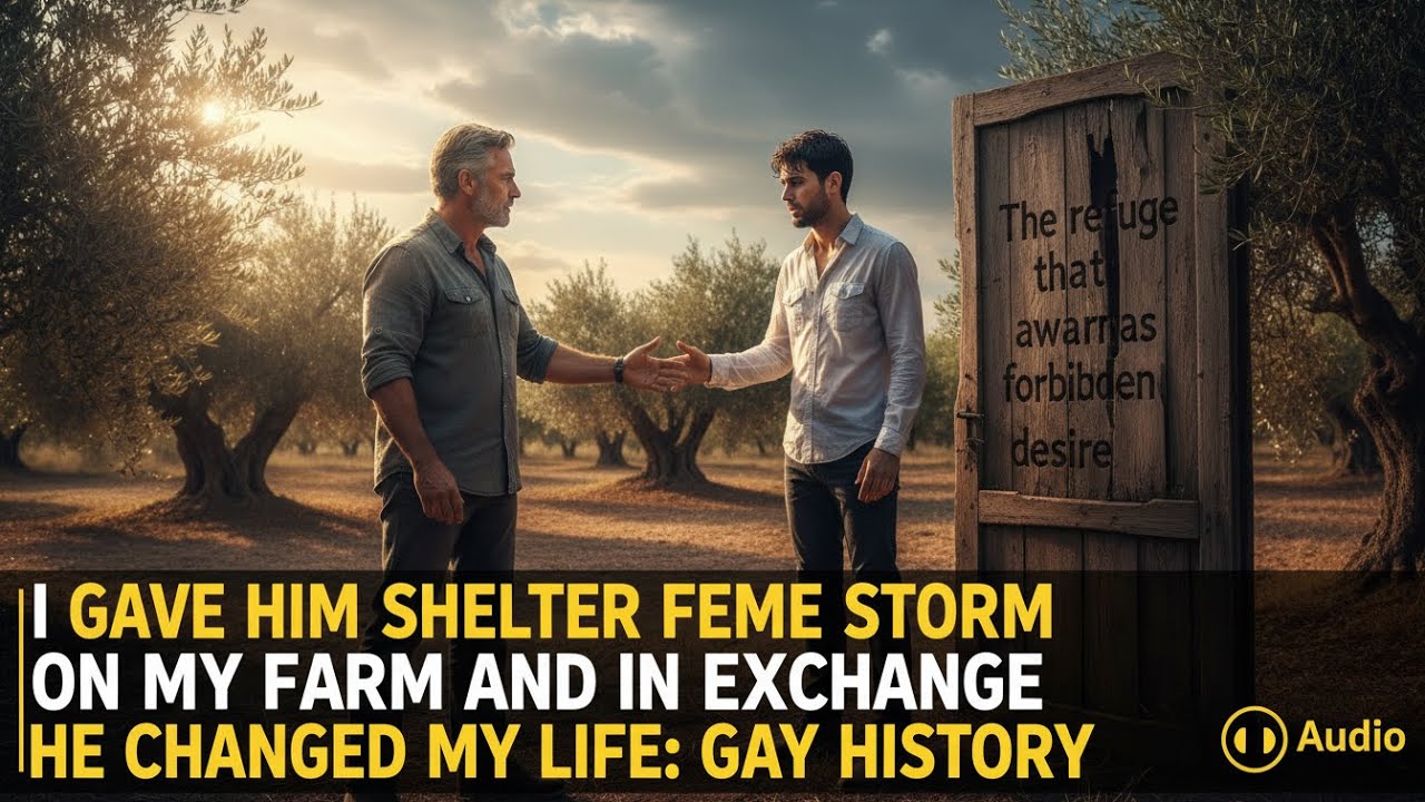 LE DI REFUGIO DE LA TORMENTA EN MI FINCA Y A CAMBIO CAMBIÓ MI VIDA: HISTORIA GAY