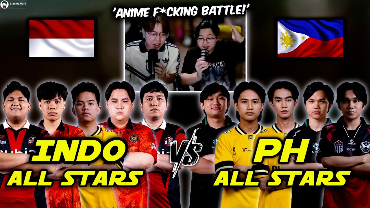 Супернапряжённая игра между PH All Stars и Indo All Stars! Ведущие: Мирко и Араши 🔥 (Игра 1)