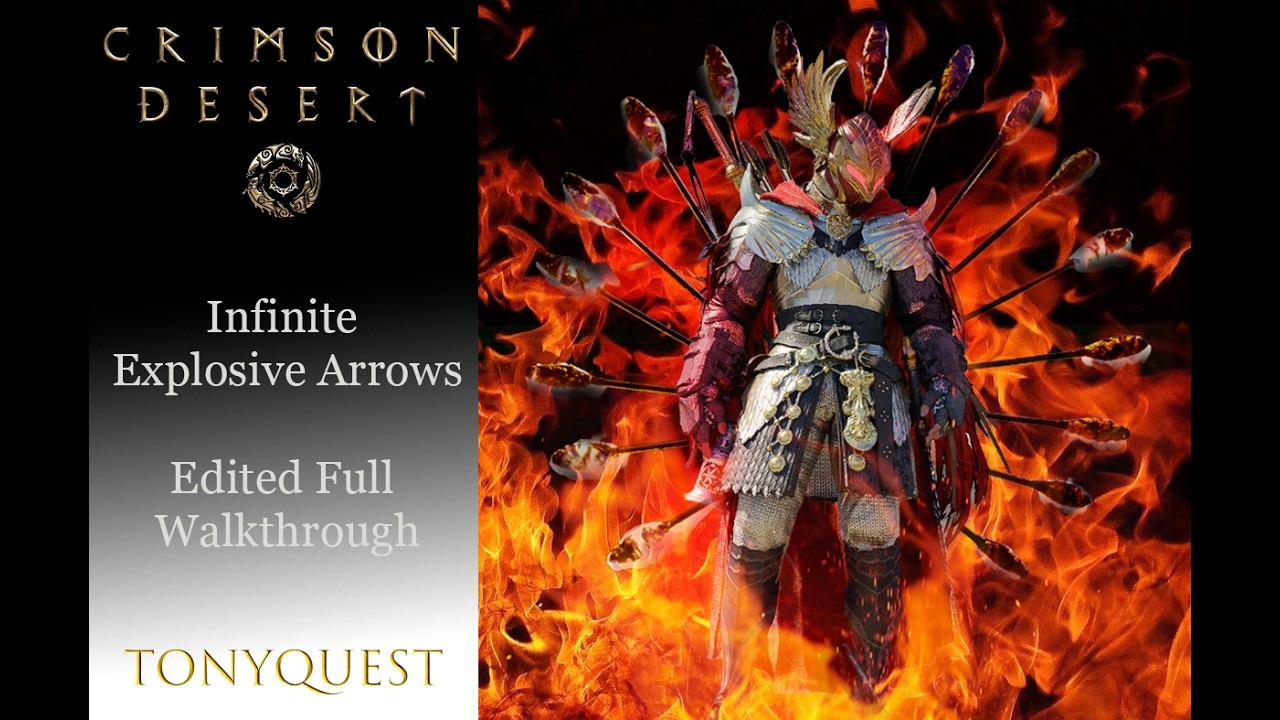 Crimson Desert Infinite Explosive Arrows (No Grind Guide) &ndash; You Don&rsquo;t Even Need Them