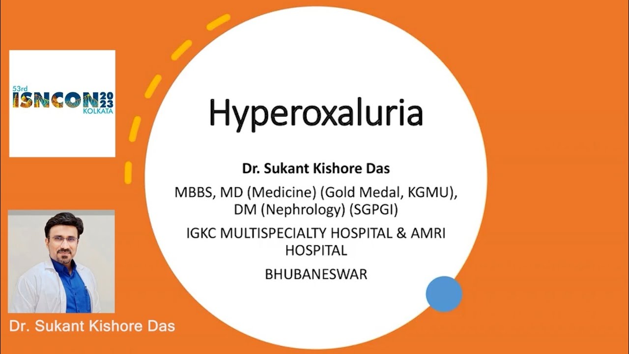 Hyperoxaluria at ISNCON 2023