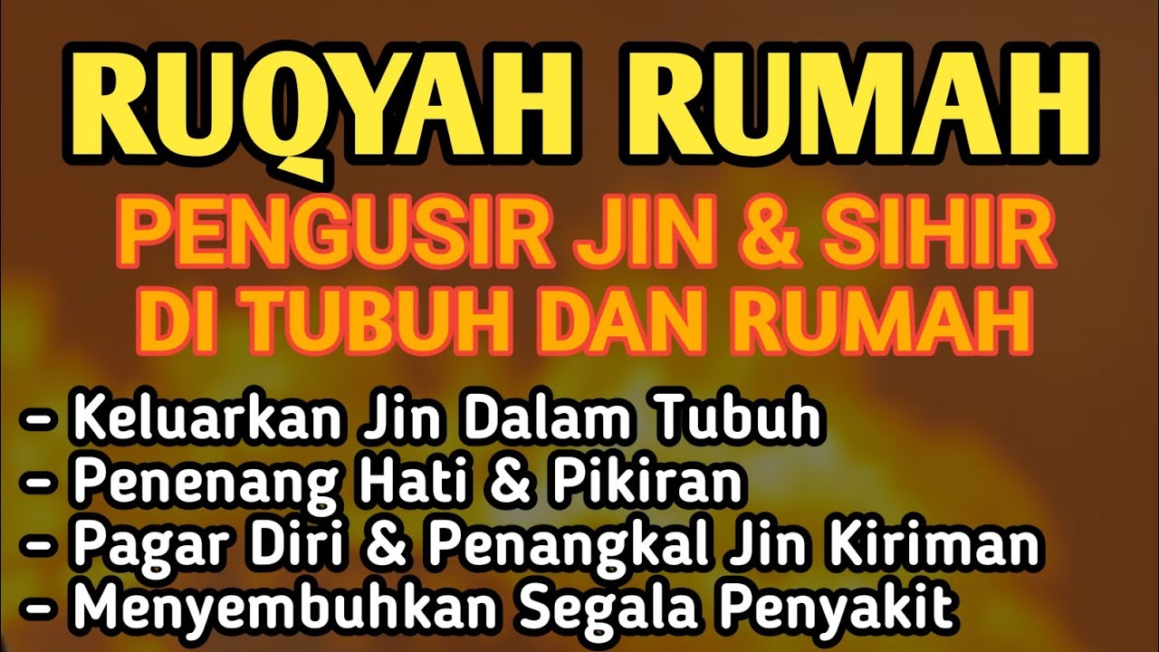 RUQYAH RUMAH PENGUSIR JIN, SETAN & SIHIR DI RUMAH & TUBUH, PENENANG HATI & FIKIRAN | BY: ALAA AQEL