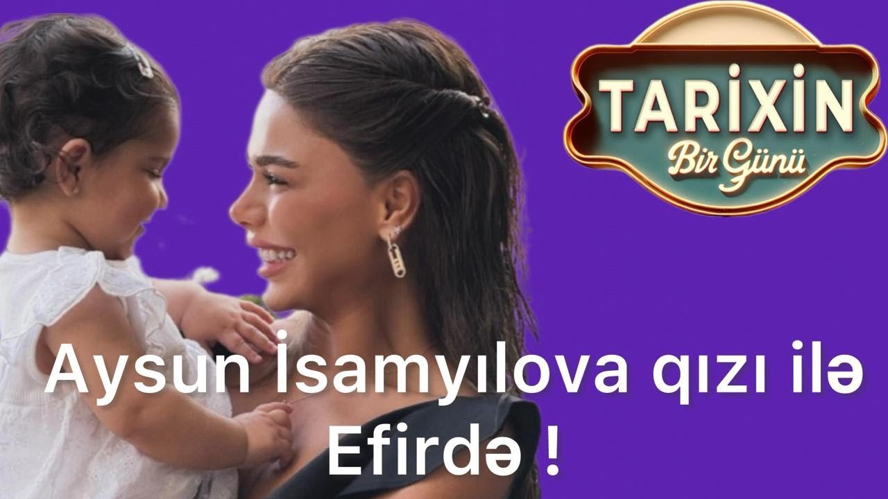 Aysun İsmayilova qızı Sevgi ilə birlikdə canlı efirdə