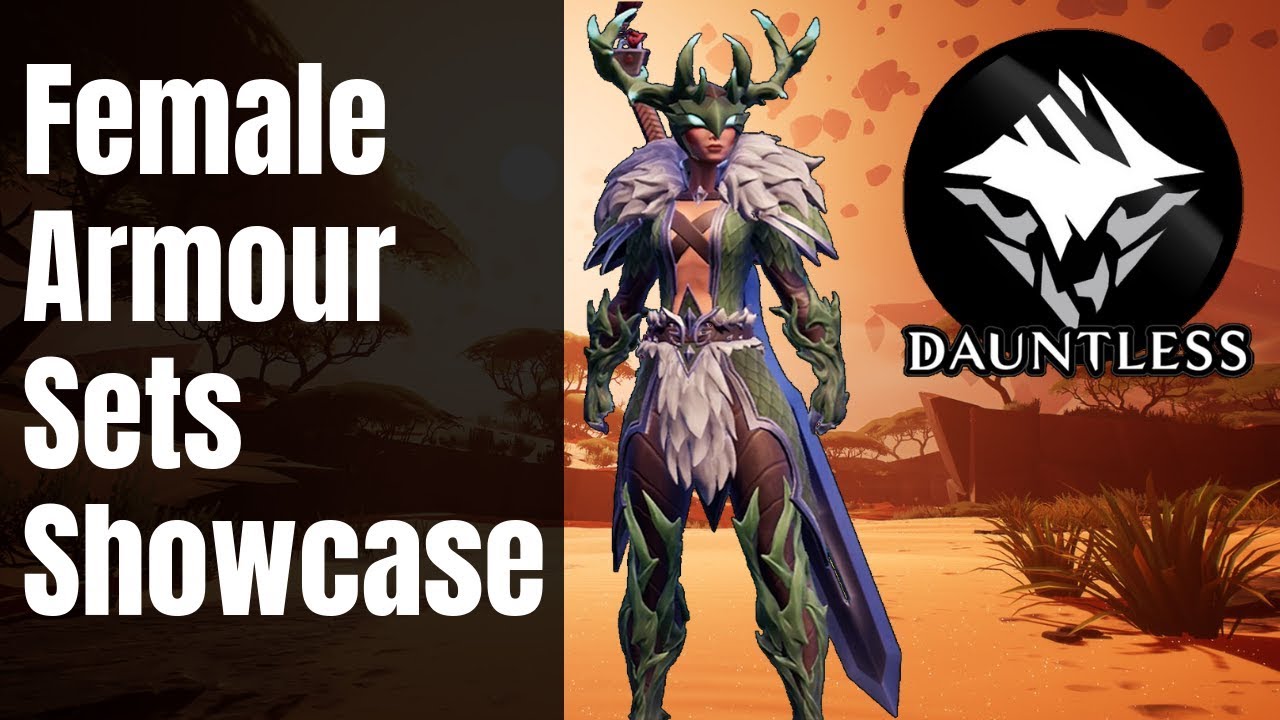 Female Armour Sets Showcase ¦ Dauntless