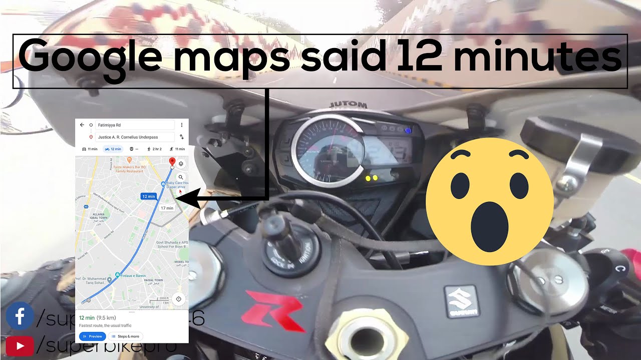 Johar Town to Gulberg in 4 minutes