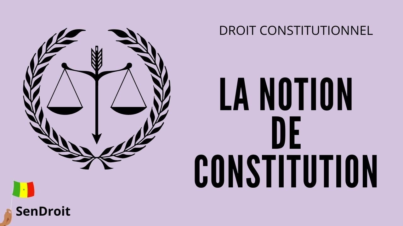 QU'EST CE QUE LA CONSTITUTION?