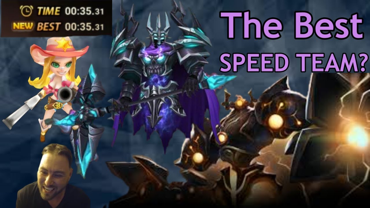 Safe Steel Fortress Speed team! 45-50 Sec AVG! (summoners war)