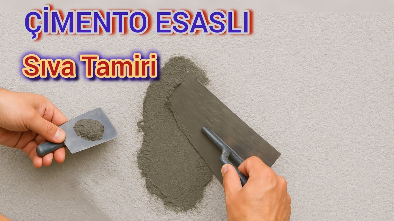 Dökülen Duvar Sıvası Nasıl Tamir Edilir? | Çimento Esaslı Sıva Uygulaması