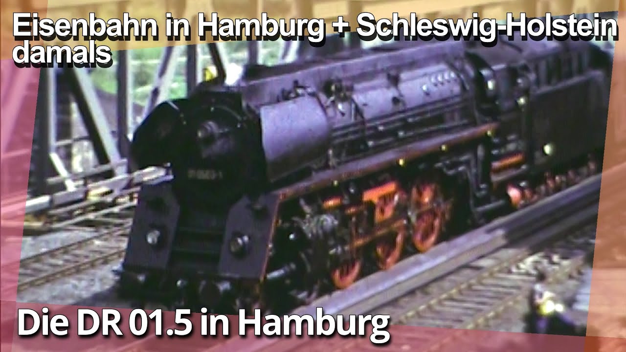Die DR BR 01.5 in Hamburg