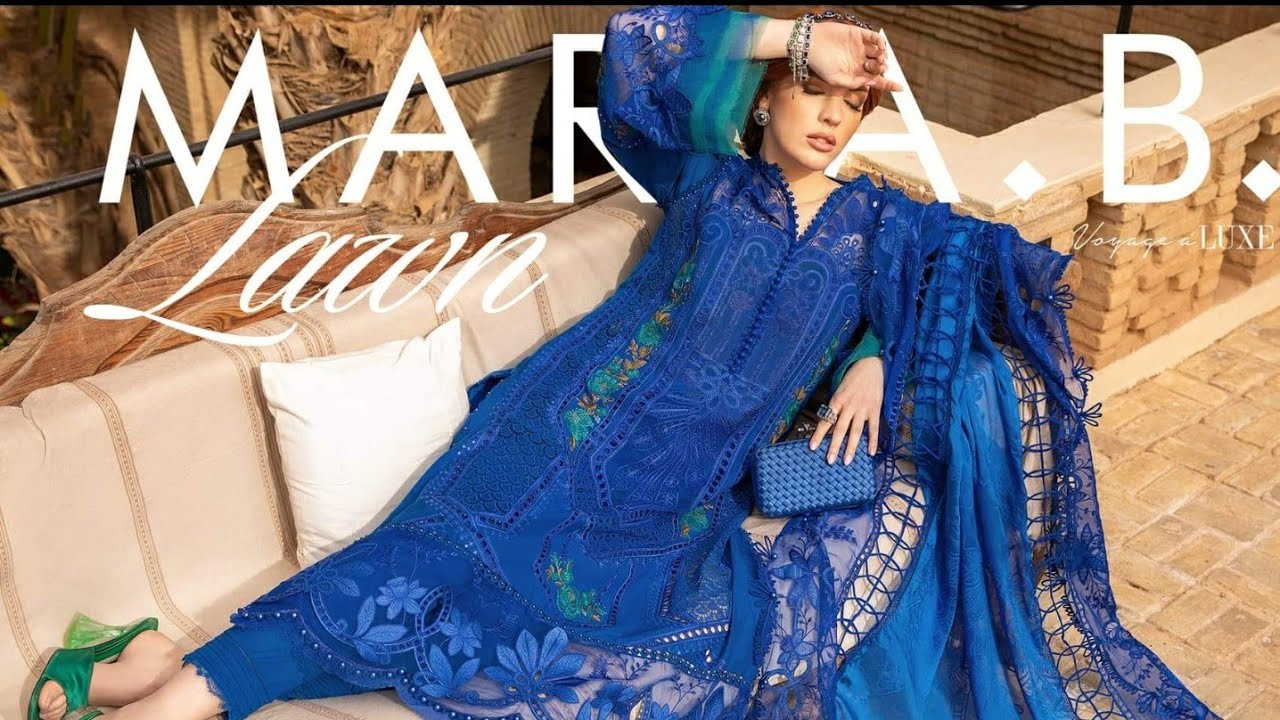 Maria B  Luxury Lawn 24 Pre Booking Voyage a Luxe X Tunisia Is Start #usmanfashion #mariab #lawn2024