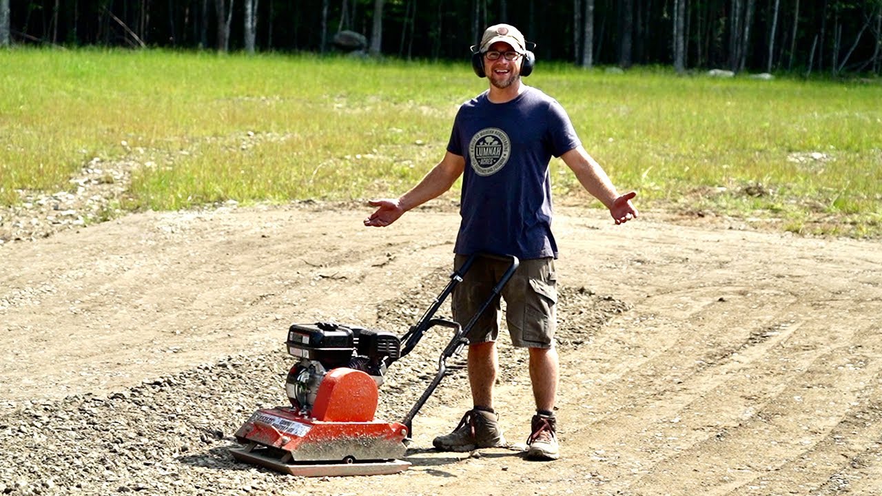 My Most Expensive HARBOR FREIGHT Purchase So FAR!!! Is it WORTH the Money? Plate Compactor