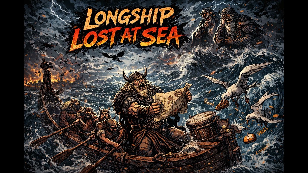 Longship Lost at Sea