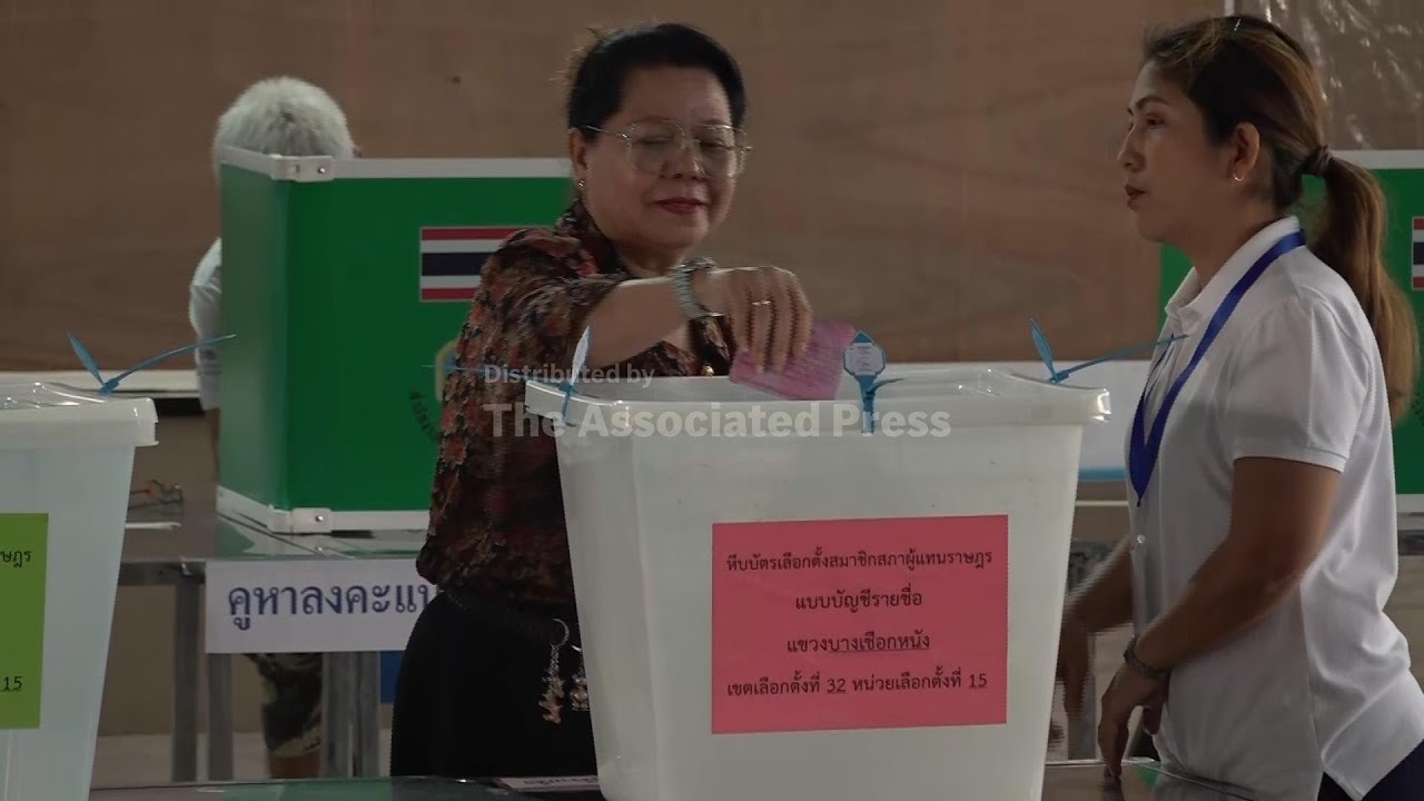 Thailand votes in early election with 3 main parties vying for power