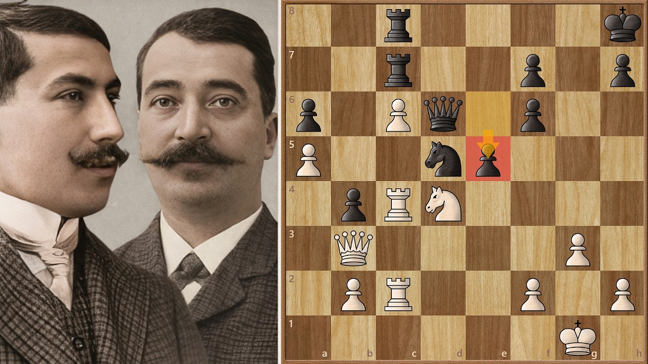 The Old Master's Final Test || Akiba Rubinstein vs Gersz Salwe || St. Petersburg (1909)