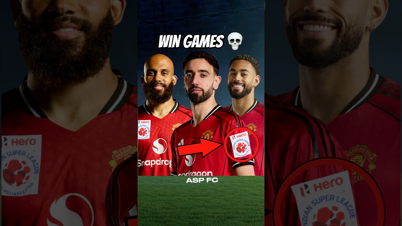 I added Manchester United to the Indian Super League to see if they can win games! 💀