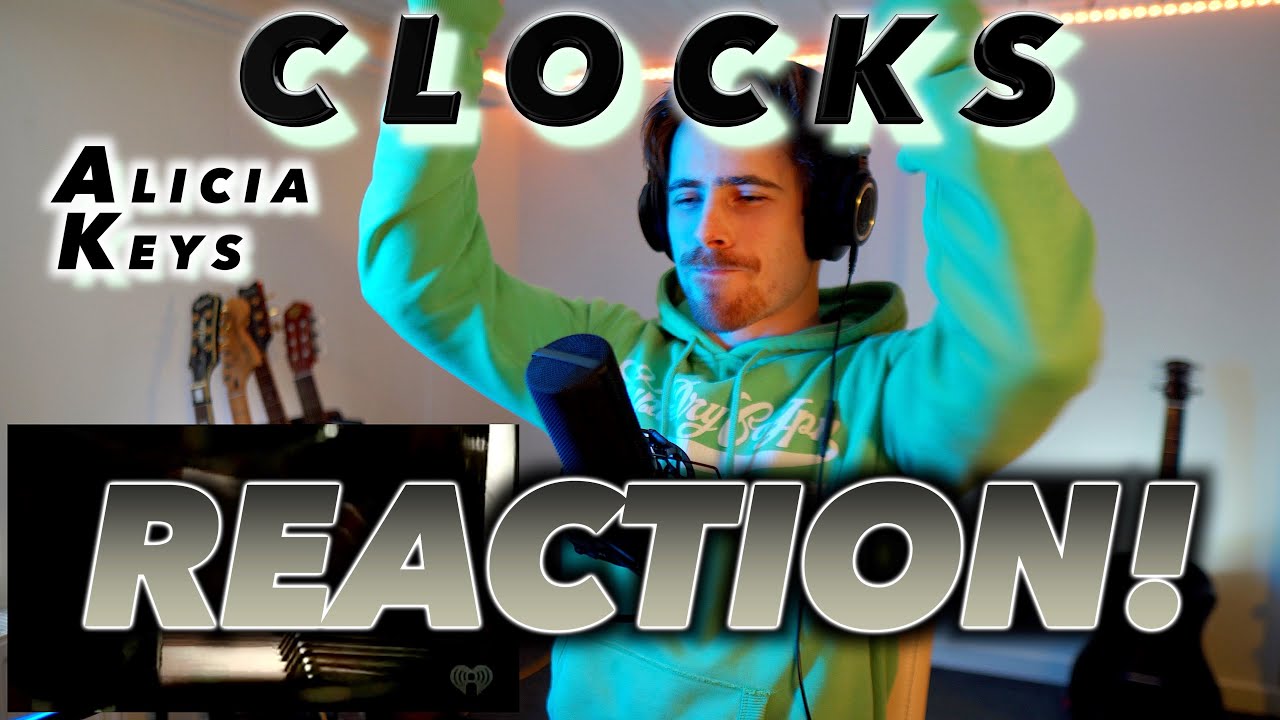 Alicia Keys - Clocks (Coldplay cover) FIRST REACTION!