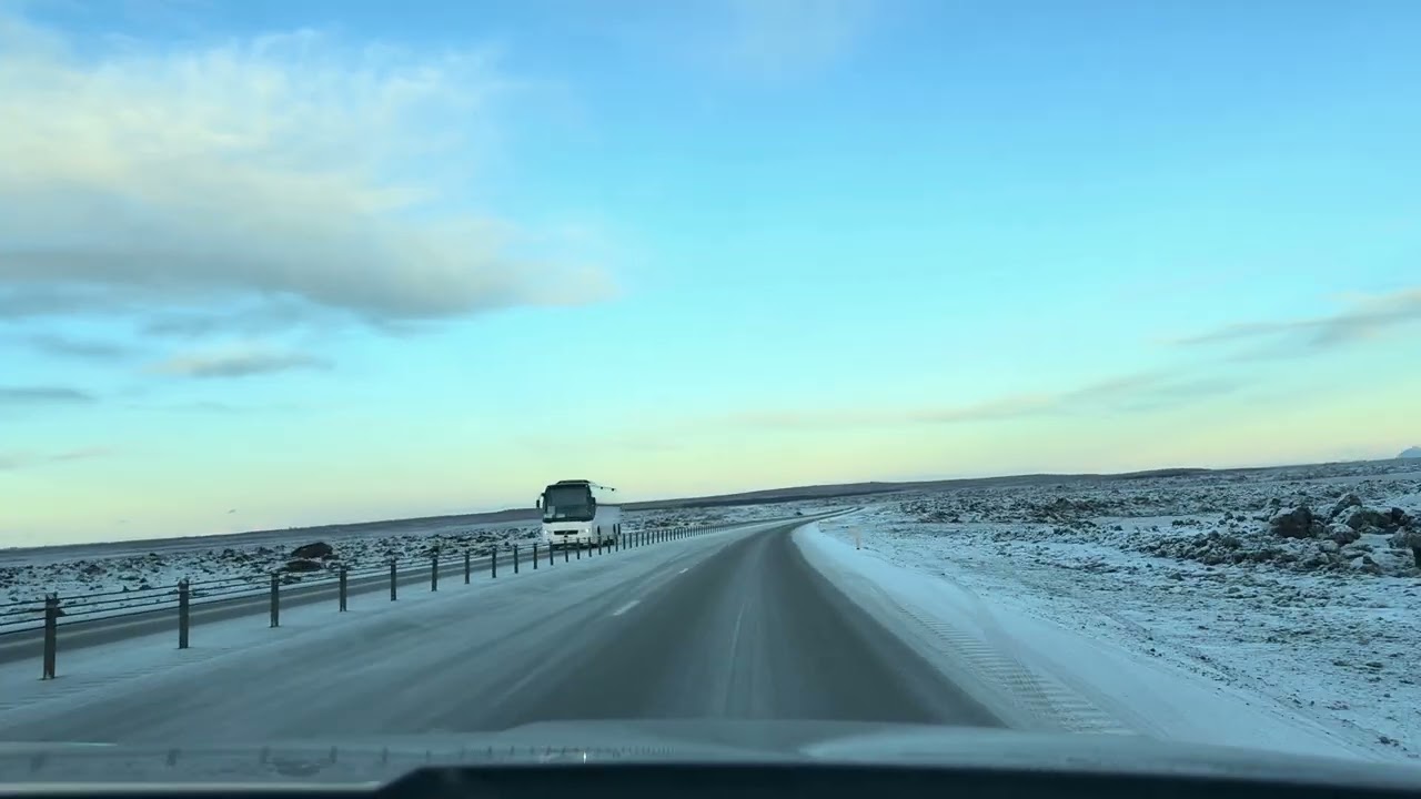 Driving in Iceland near Blue Lagoon | January 2026 🚗❄️ 