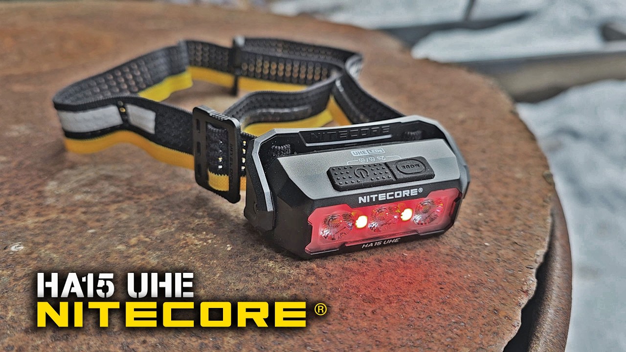 Налобный фонарь Nitecore HA15 UHE@CorcoranALHeadlamp/NiteLab