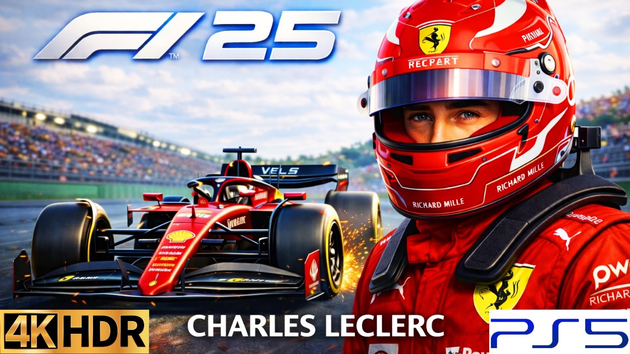 Charles Leclerc Australia! | F1 25 Ultra Realistic Games | 4K 60