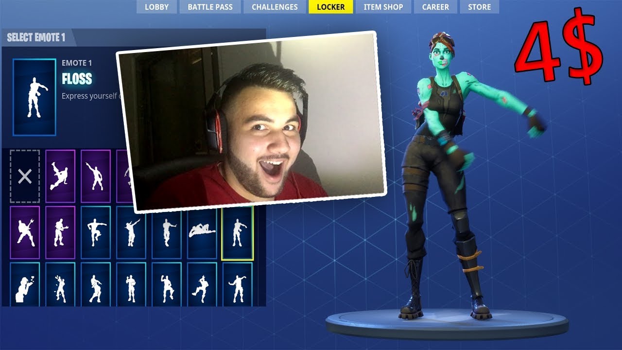 حساب فورت نايت نادر فيه رقصات من سيزون 2 ب4$ !!!! طلعلي..