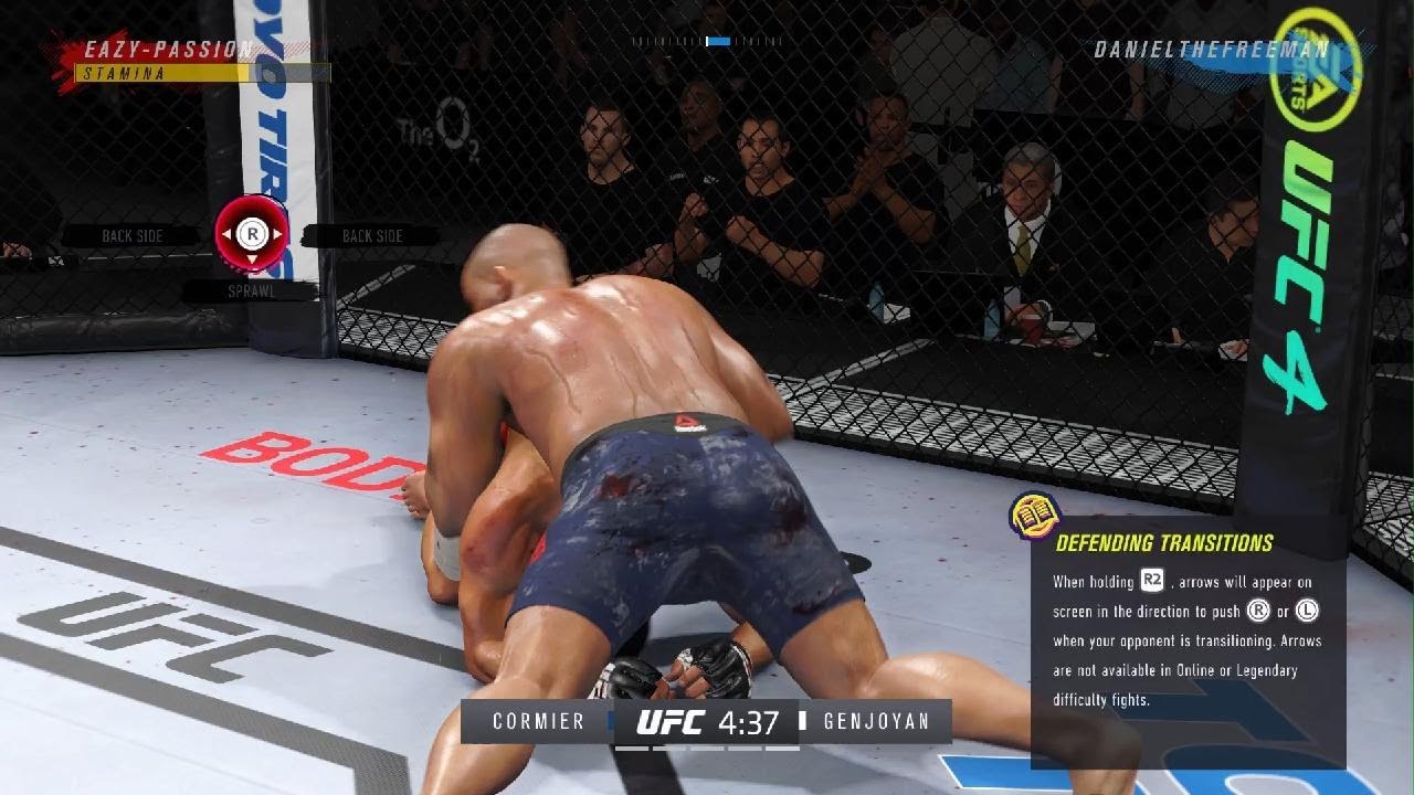 UFC 4 DIV 20 WRESTLING CLINIC