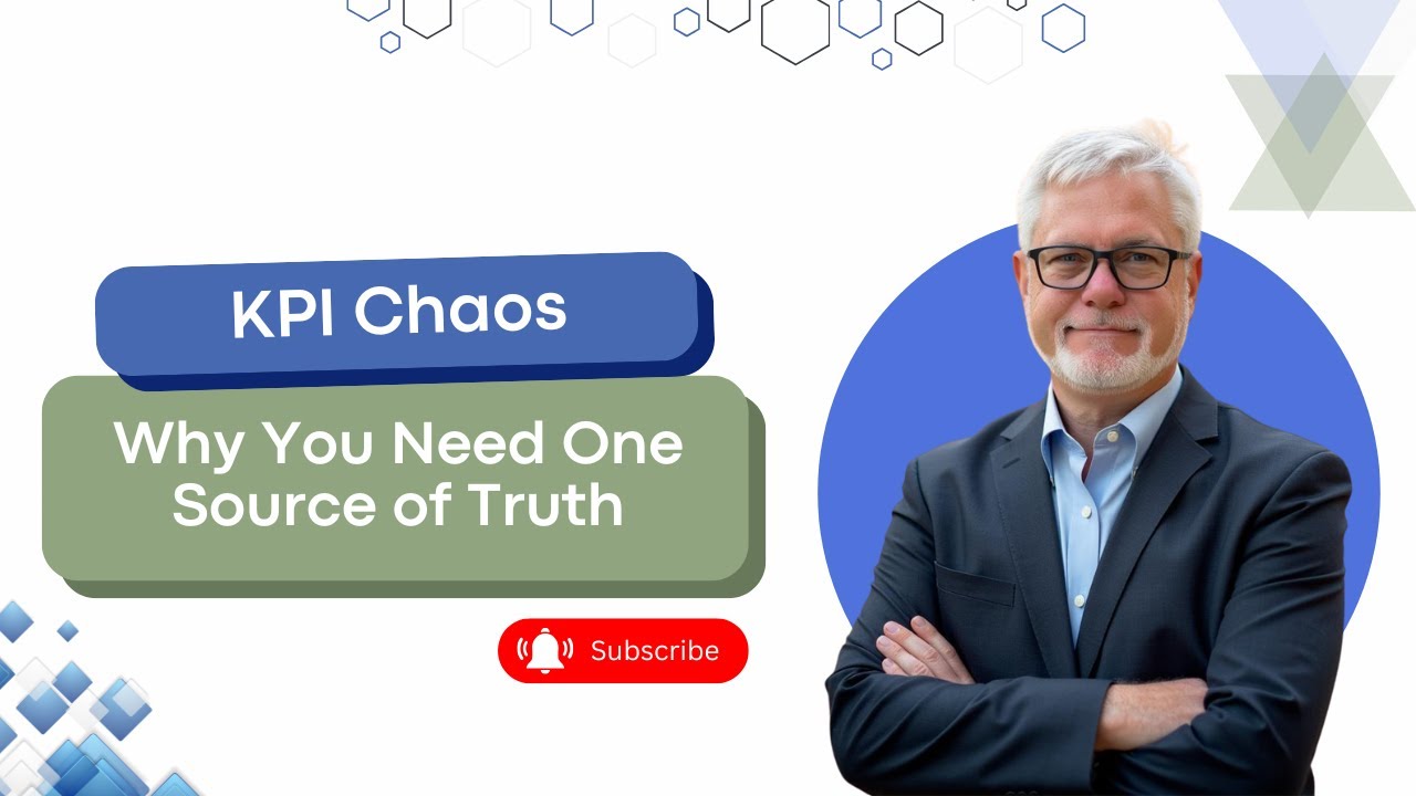 Solving KPI Chaos: Creating One Source of Truth in Manufacturing