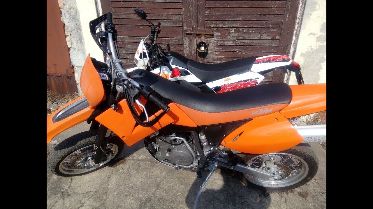 #ktm #lc4 #640 odpalanie #kick #start cold