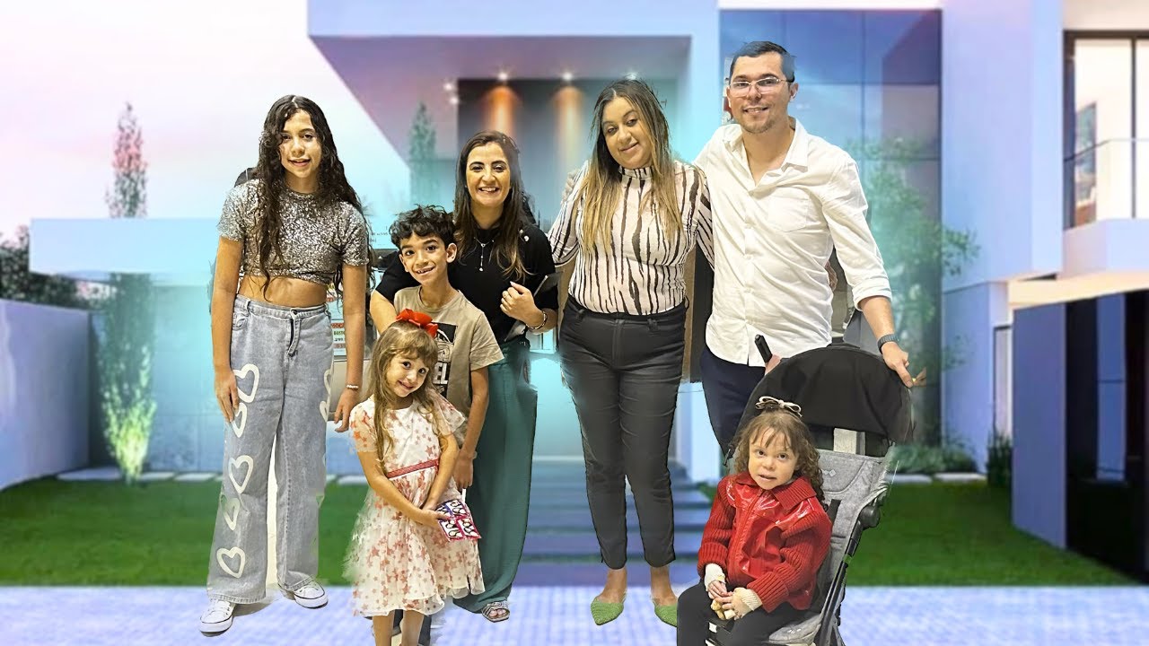 FOMOS MORAR NA CASA DA SARAH DE ARAÚJO - FAMÍLIA ARAÚJO E FAMÍLIA ROCHA JUNTOS @Sarah de Araújo