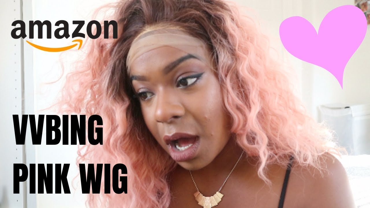 AMAZON WIG - VVBING - PINK WIG UNBOXING