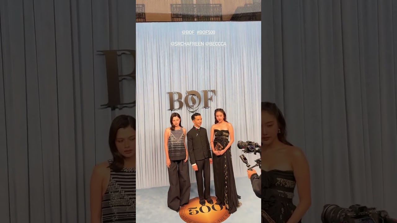 FreenBeck🥰 #freenbeck #freensarocha #beckyarmstrong #BOF #BOF500 #PFW26 #paris #fashionweek