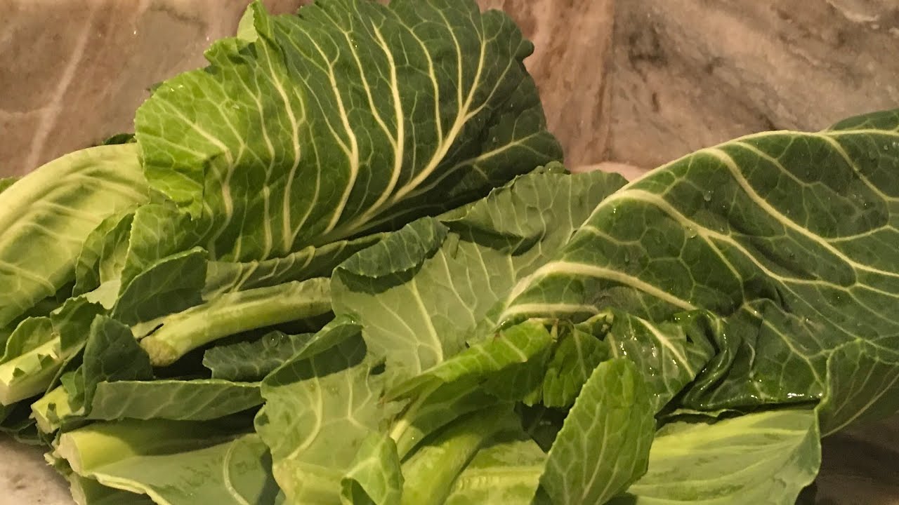 Collard green salad, you won’t eat collard greens any other way after watching this video.