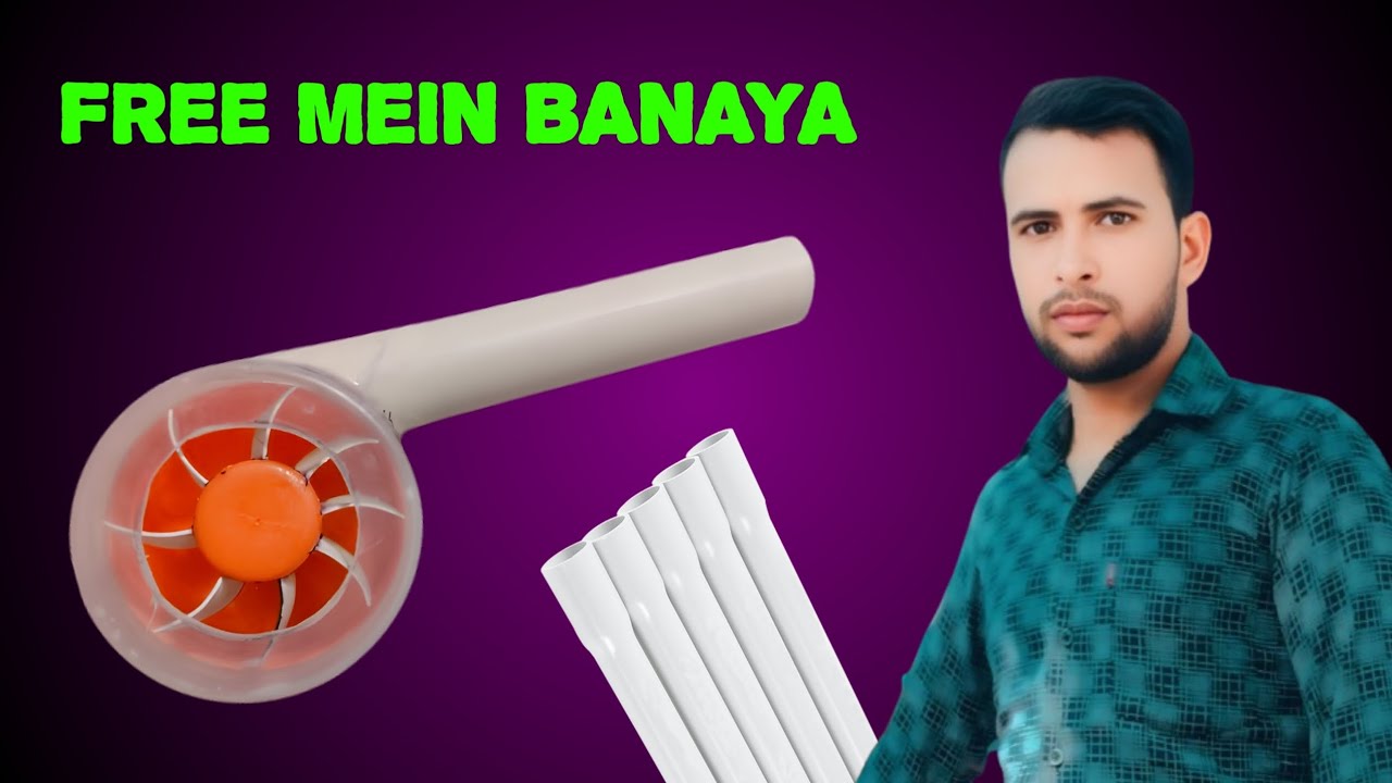 👉Free mein kaise banaen mini blower fan 🚀 mini Jet fan #fan mini blower fan kaise banaen ok Rajan 