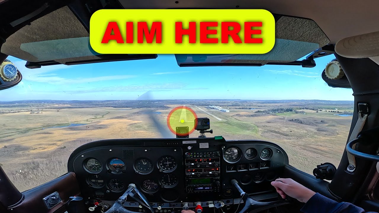 Как использовать AIMPOINT | Cessna 172