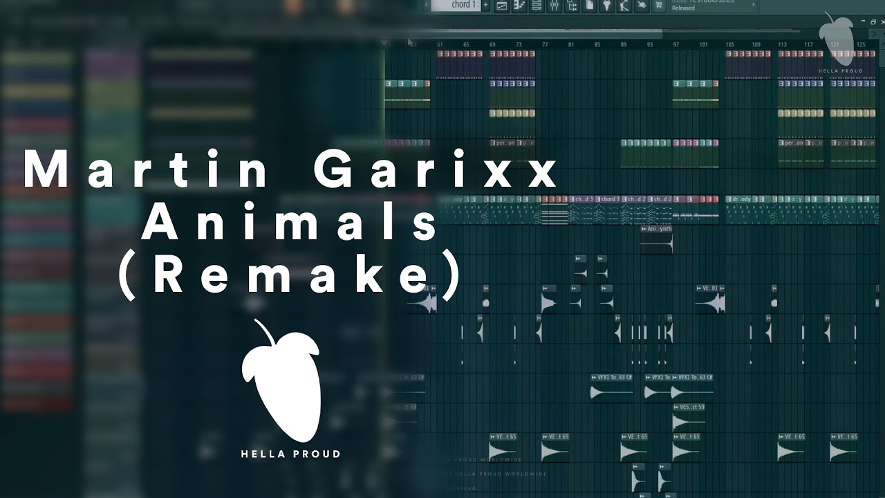 Martin Garrix - Animals (Hella Proud Remake) | Free Project file (FLP)