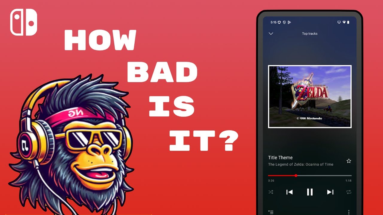 Nintendo Music compared to Spotify, Apple and YouTube Music 🎧