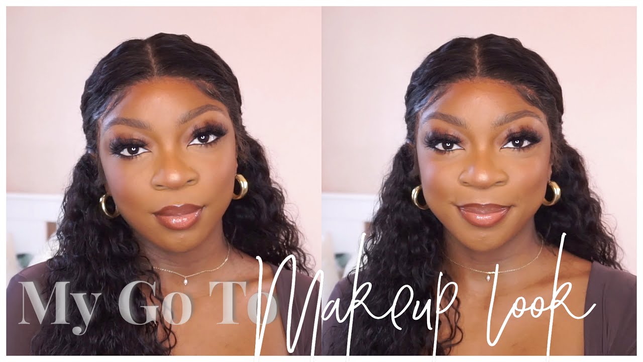MY GO TO MAKEUP LOOK - DETAILED MAKEUP TUTORIAL FOR DARK SKIN