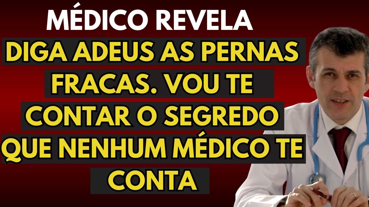 Esse é o Segredo Para Idosos Não Terem Pernas Fracas Nunca Mais - Beba Isso Todos os Dias!