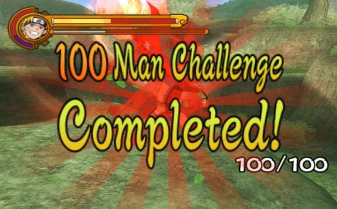 Naruto Shippuden Ultimate Ninja 5 Walkthrough Part 93 100 Man Challenge (Advance)
