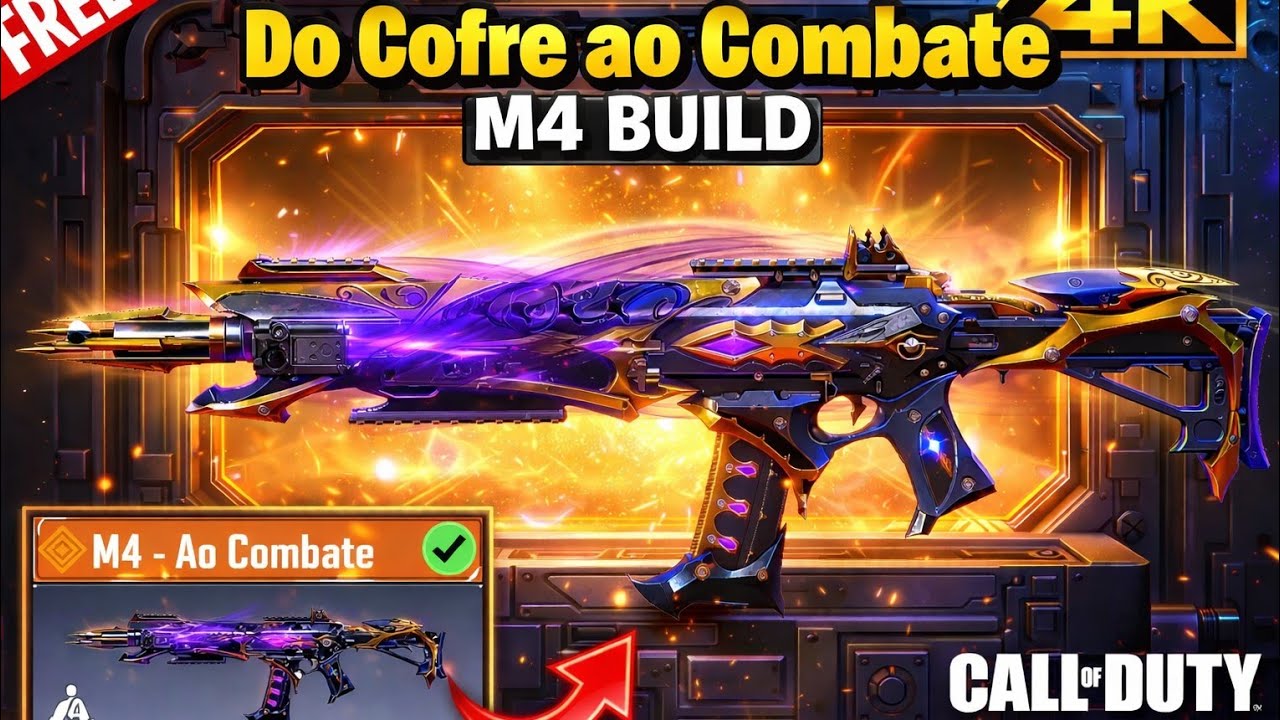 Ninguém Usa, Mas Ela Surpreende! M4 no Do Cofre ao Combate 🔥