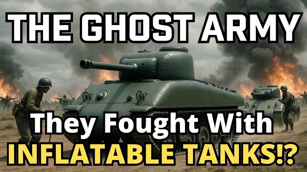 The Ghost Army: The Secret WWII Unit That Fought With Inflatable Tanks & Illusion