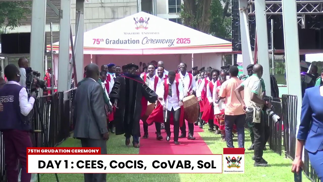 Makerere University 75th Graduation Ceremony 2025
