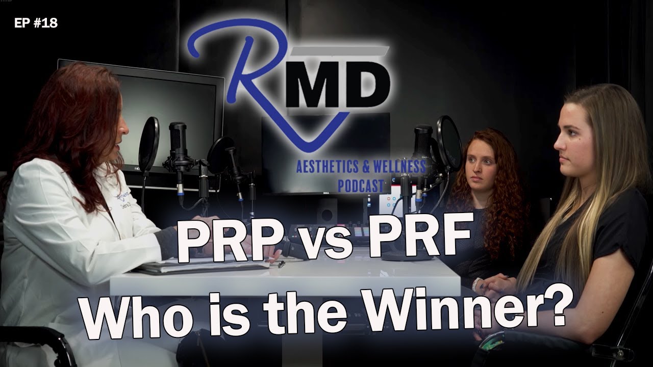Under-eye fix! PRF vs PRP? What's the difference?