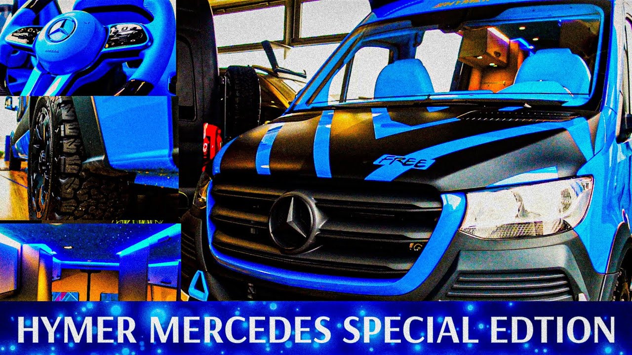 HYMER Mercedes Special Edition Sprinter Camper Van