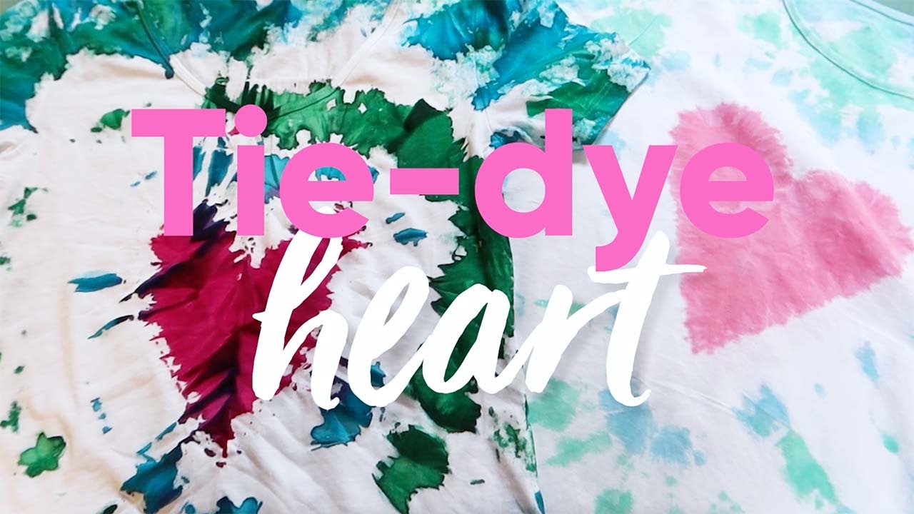 Panduro DIY &ndash; Tie-dye Heart