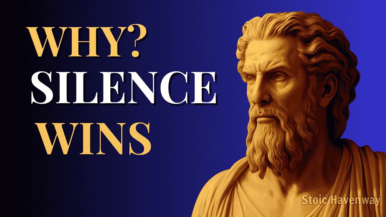 Why Being Silent Makes You Unstoppable | Dark Stoic Power